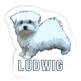 Doggie Sticker Ludwig Image