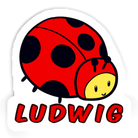 Ludwig Sticker Ladybug Image