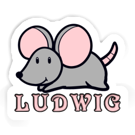 Sticker Ludwig Mouse Image