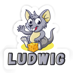 Ludwig Sticker Mouse Image