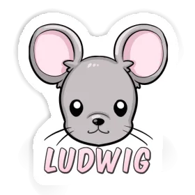 Sticker Ludwig Maus Image