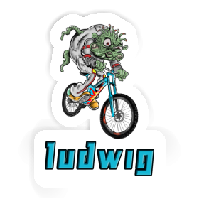 Sticker Biker Ludwig Image