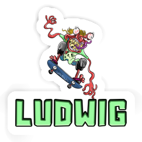 Sticker Ludwig Monster Image