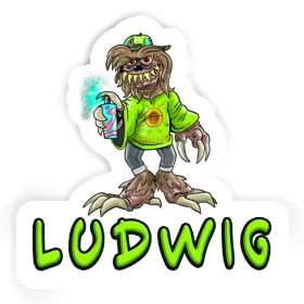 Sprayer Sticker Ludwig Image