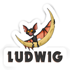 Ludwig Sticker Moon Image