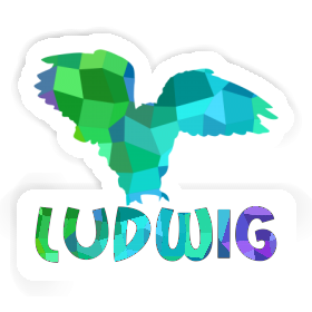 Sticker Ludwig Owl Image