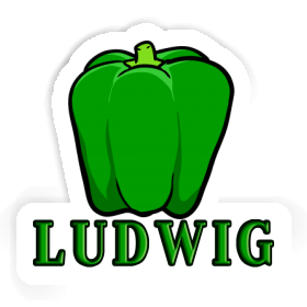 Sticker Ludwig Paprika Image