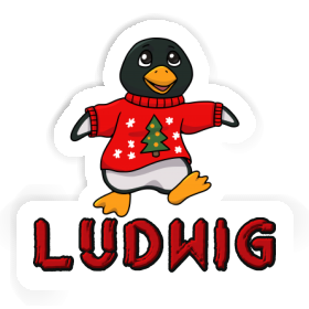 Sticker Penguin Ludwig Image