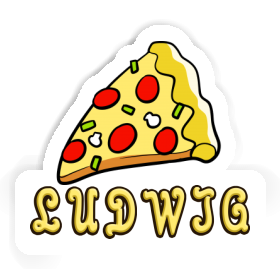 Ludwig Sticker Pizza Image