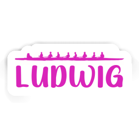 Sticker Rowboat Ludwig Image