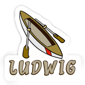 Sticker Ludwig Rowboat Image