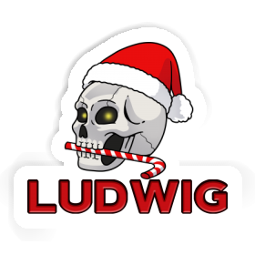 Sticker Skull Ludwig Image