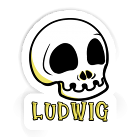 Sticker Skull Ludwig Image