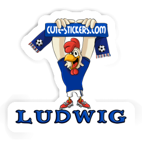 Rooster Sticker Ludwig Image