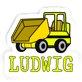 Sticker Ludwig Front Tipper Image