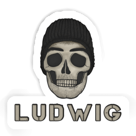 Sticker Ludwig Skull Image