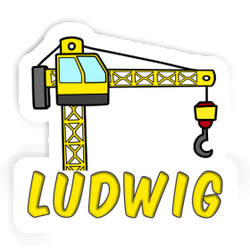 Sticker Ludwig Tower Crane Image