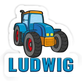 Sticker Tractor Ludwig Image