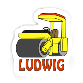 Sticker Ludwig Roller Image