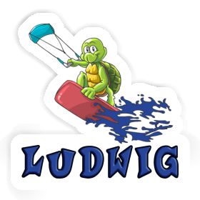 Kiter Sticker Ludwig Image