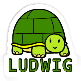 Sticker Turtle Ludwig Image