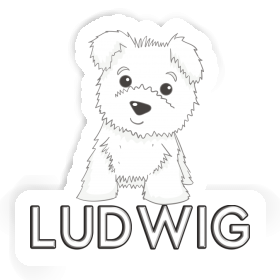 Sticker Westie Ludwig Image