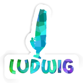 Sticker Windsurfer Ludwig Image