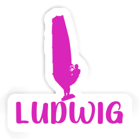 Windsurfer Sticker Ludwig Image