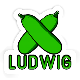 Zucchini Sticker Ludwig Image