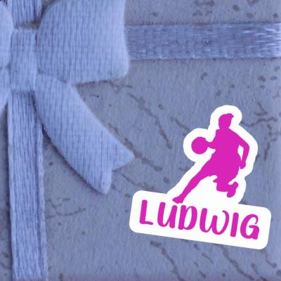 Joueuse de basket-ball Autocollant Ludwig Gift package Image