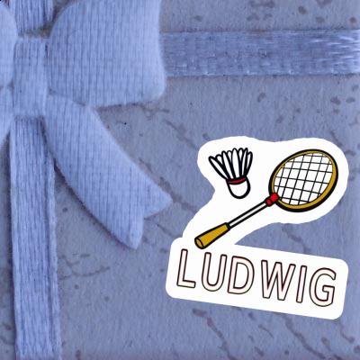 Autocollant Ludwig Raquette de badminton Laptop Image