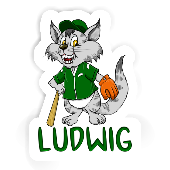 Autocollant Ludwig Chat de baseball Gift package Image