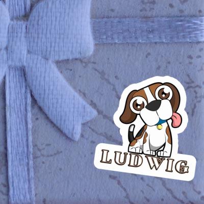 Ludwig Sticker Beagle Gift package Image