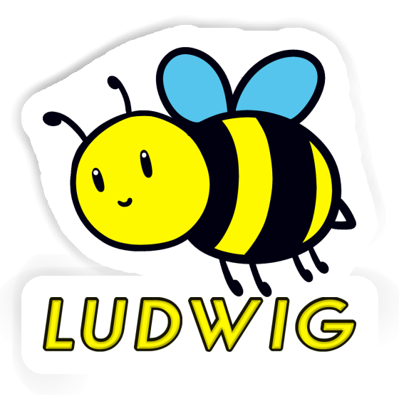 Sticker Bee Ludwig Image