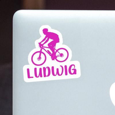 Biker Sticker Ludwig Laptop Image