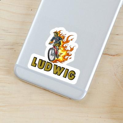 Sticker Biker Ludwig Notebook Image