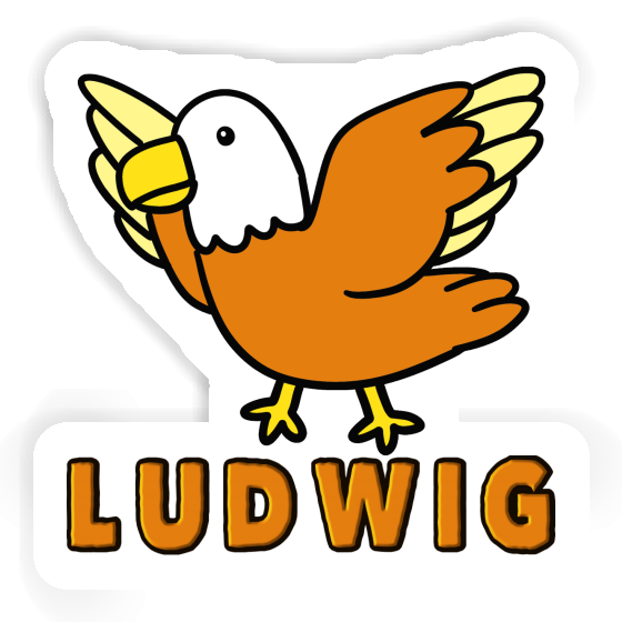 Sticker Bird Ludwig Notebook Image