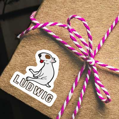 Sticker Terrier Ludwig Gift package Image