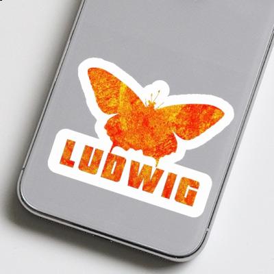 Ludwig Sticker Butterfly Gift package Image