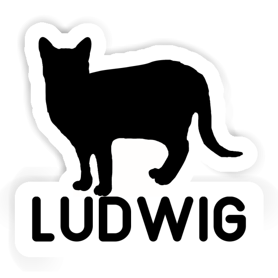 Sticker Katze Ludwig Image