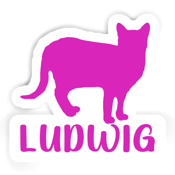 Sticker Cat Ludwig Image