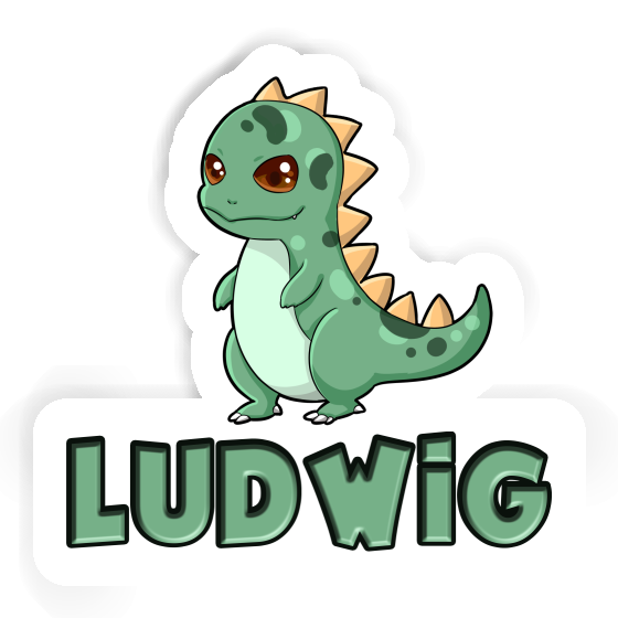 Sticker Dino Ludwig Laptop Image