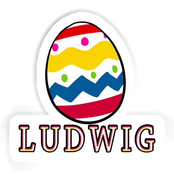 Sticker Ludwig Egg Gift package Image