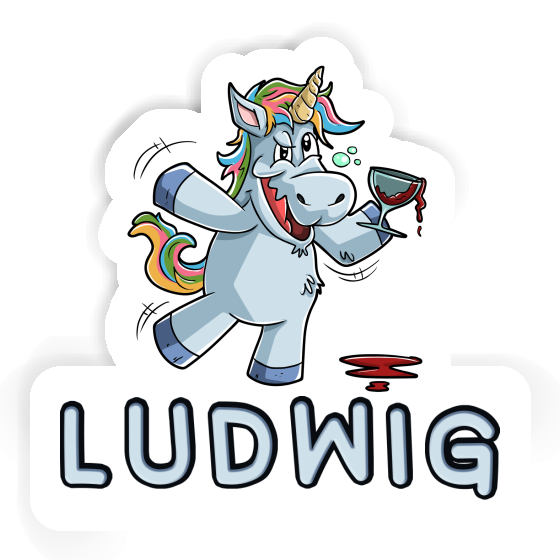 Unicorn Sticker Ludwig Image