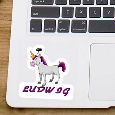 Sticker Unicorn Ludwig Gift package Image