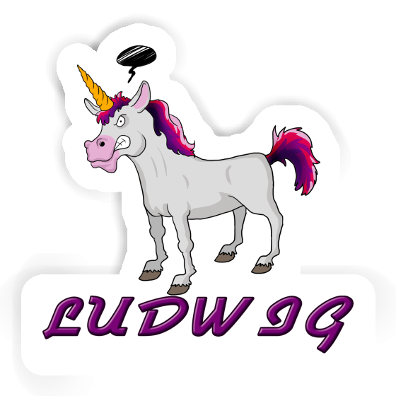 Sticker Unicorn Ludwig Gift package Image