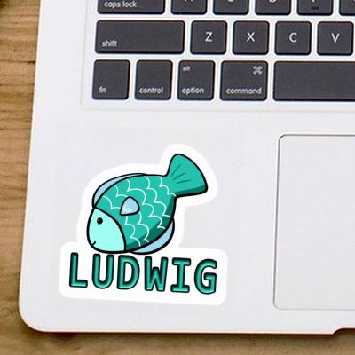 Sticker Fish Ludwig Image