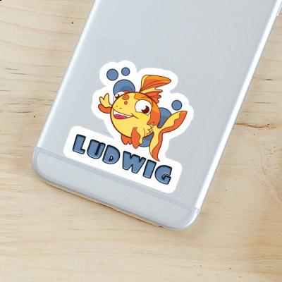 Ludwig Sticker Fish Image