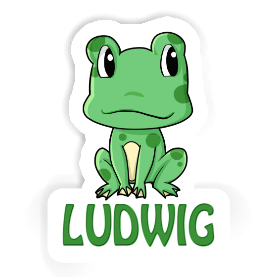 Aufkleber Ludwig Frosch Image