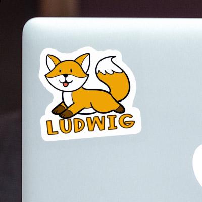 Ludwig Sticker Fox Notebook Image